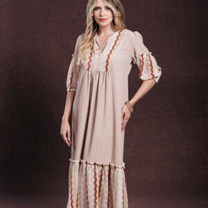 VESTIDO ALICE BARRA E PALA RENDA TRICOT